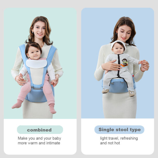 Marsupiu bebe cu scaunel si gluga