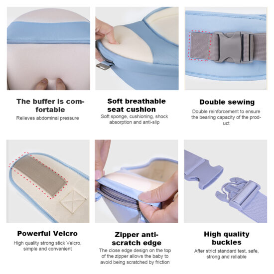 Marsupiu bebe cu scaunel si gluga