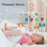 Proiector rotativ bebe Carusel muzical cu zornaitori