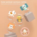 Proiector rotativ bebe Carusel muzical cu zornaitori