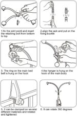 Proiector rotativ bebe Carusel muzical cu zornaitori