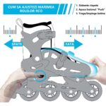 Role Reglabile Rosu cu Gheata in forma anatomica