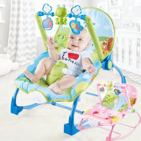 Scaun cu vibratii Leagan Balansoar pentru bebelusi