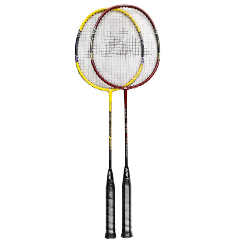 Set 2 Palete Badmington Rachete cu fluturasi din pene