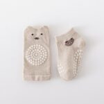 Set Genunchi Sosete anti-alunecare bebelusi Protectii