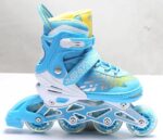 Set Role Reglabile bleu protectii Pozitionarea rotilor 2in1