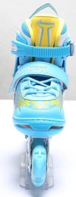 Set Role Reglabile bleu protectii Pozitionarea rotilor 2in1