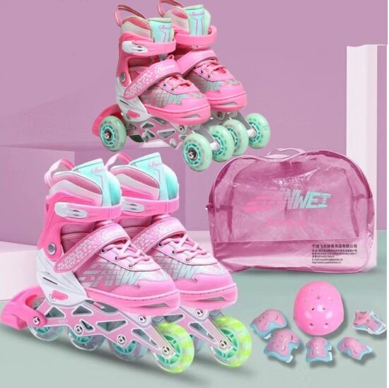 Set Role Reglabile cu protectii Pozitionarea rotilor 2in1 Set Role Reglabile cu protectii Pozitionarea rotilor 2in1