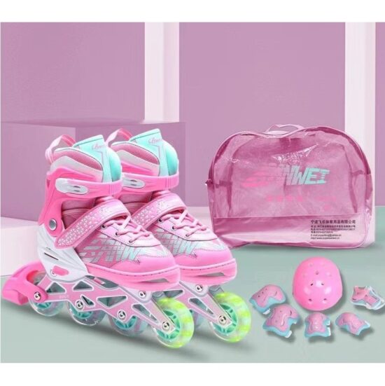 Set Role Reglabile cu protectii Pozitionarea rotilor 2in1