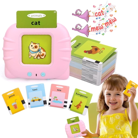 Joc interactiv cititor carduri in limba engleza Kitty Cards reader