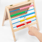 Tablita magnetica Abac cu bile Litere si Cifre cu magnet