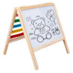 Tablita magnetica Abac cu bile Litere si Cifre cu magnet