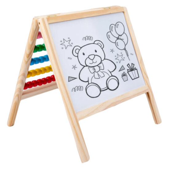 Tablita magnetica Abac cu bile Litere si Cifre cu magnet