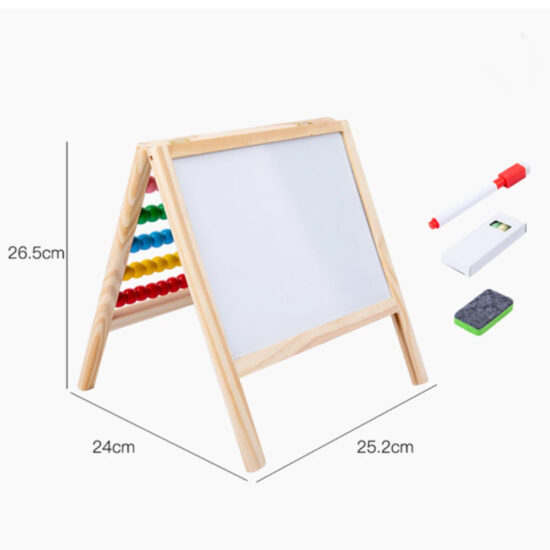 Tablita magnetica Abac cu bile Litere si Cifre cu magnet