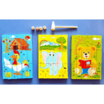 Turnul instabil Jenga Cuburi constructie Puzzle lemn