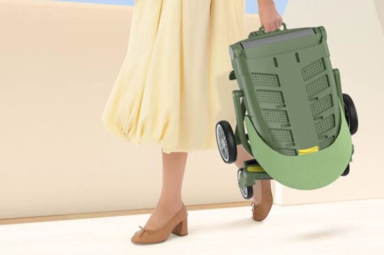 Carucior copii Sport Portabil Pliabil si Reglabil pentru dormit