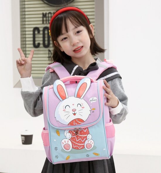 Ghiozdan Scoala pentru copii Bretele reglabile Desene animate