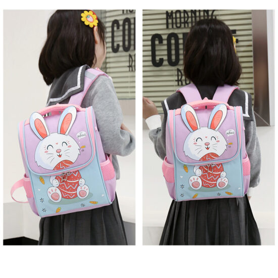 Ghiozdan Scoala pentru copii Bretele reglabile Desene animate