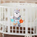 Jucarie dentitie bebelusi Vulpea senzoriala cu texturi diferite