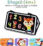 Set Carte si Covoras pliabil cu activitati Jucarie senzoriala burtica