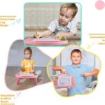 masuta 2in1 activitati creative tabla de scris