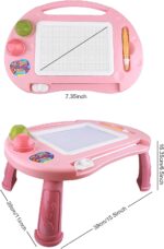 masuta 2in1 activitati creative tabla de scris