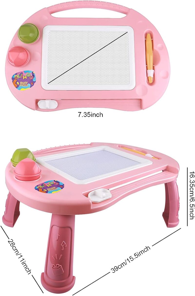 masuta 2in1 activitati creative tabla de scris