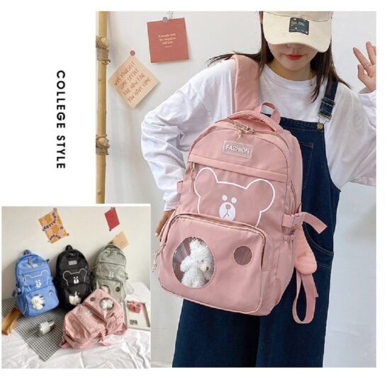 Ghiozdan Ursulet Rucsac adulti Elevi Geanta liceu reglabil copii Ghiozdan Ursulet Rucsac adulti Elevi Geanta liceu reglabil copii