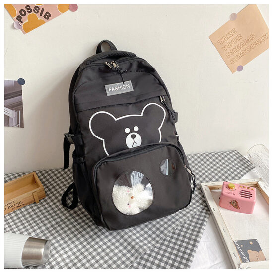 Ghiozdan Ursulet Rucsac adulti Elevi Geanta liceu reglabil copii