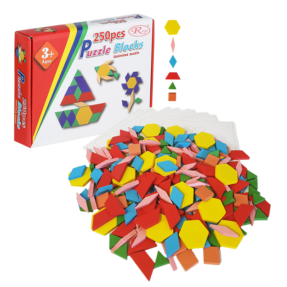 joc-creativ-tangram-puzzle-din-lemn-250-piese-cu-sabloane
