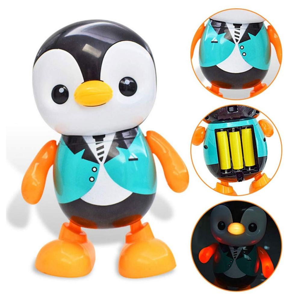 jucarie-interactiva-pinguinul-dansator-cu-lumini-pentru-copii