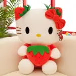 jucarie-plus-hello-kitty-roz-pisicuta-cu-rochita-fundita-20cm