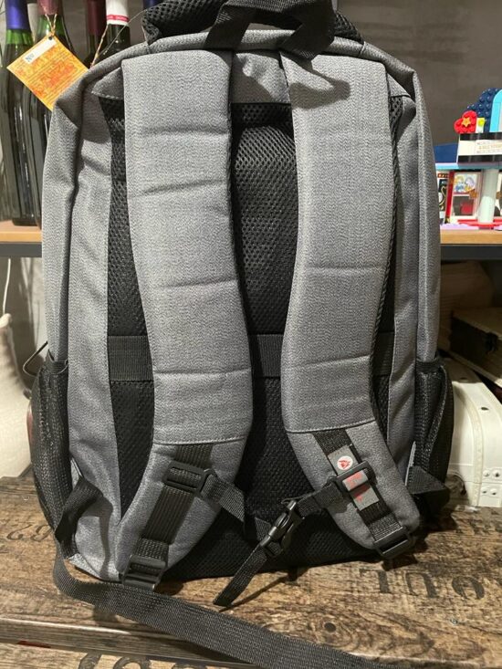 rucsac-laptop-gri-ghiozdan-cu-2-compartimente-impermeabil