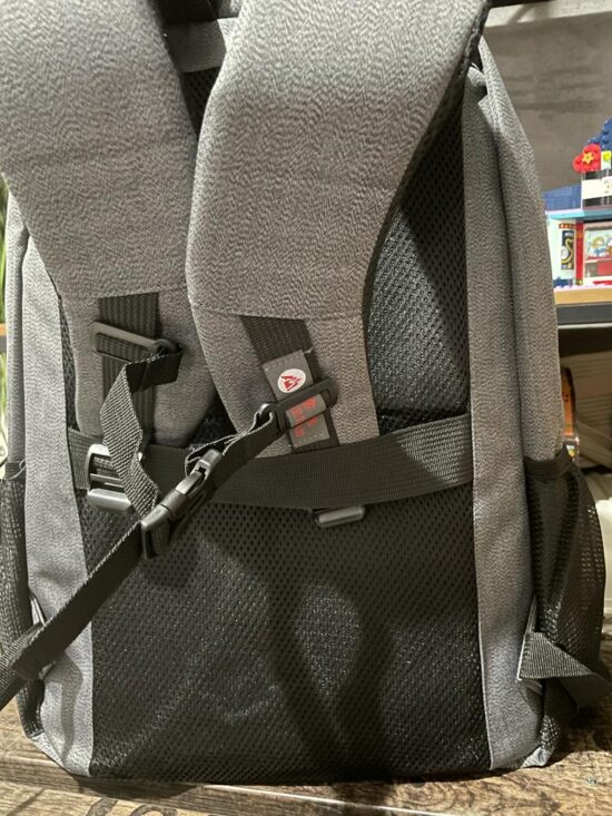 rucsac-laptop-gri-ghiozdan-cu-2-compartimente-impermeabil