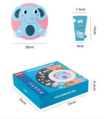 Puzzle-circular-cu-Animalute-Culori-Nuante-diferite-24-piese