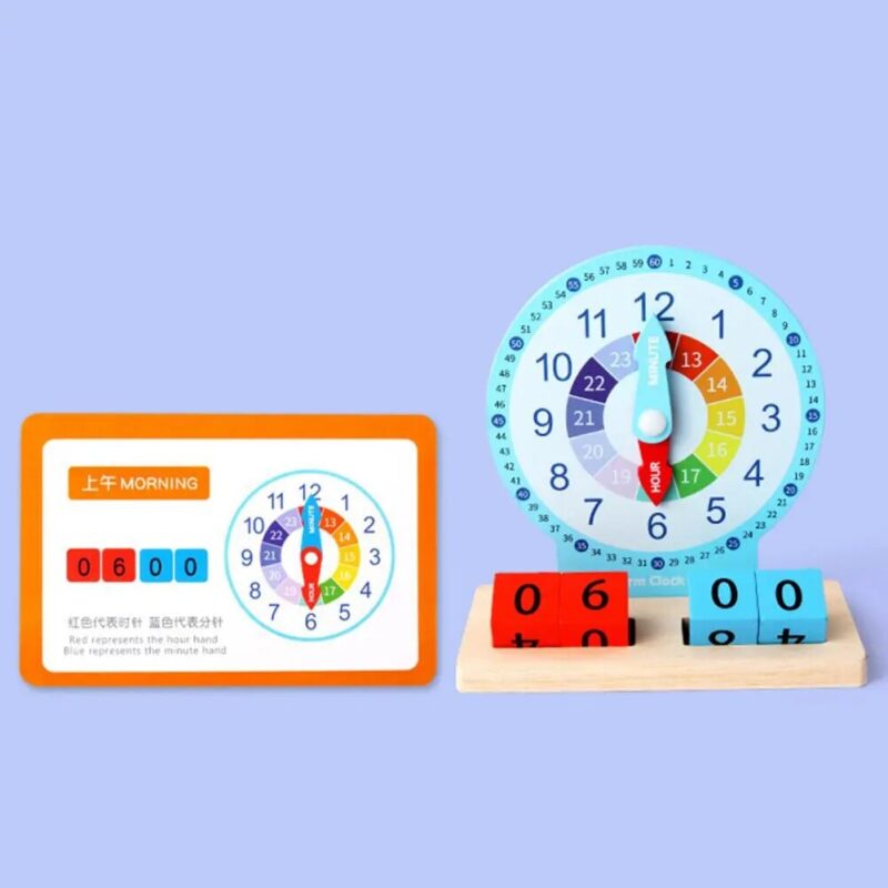 ceasul-montessori-jucarie-educativa-lemn-cu-cartonase-model