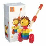 jucarie-de-impins-leul-pe-roti-mobile-orange-tree-toys