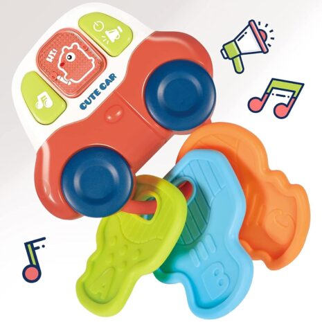 jucarie-senzoriala-masina-cu-chei-breloc-muzical-si-dentitie-bebe