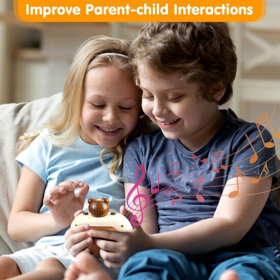 Pop it electronic jucarie senzoriala copii Ursulet consola portabila