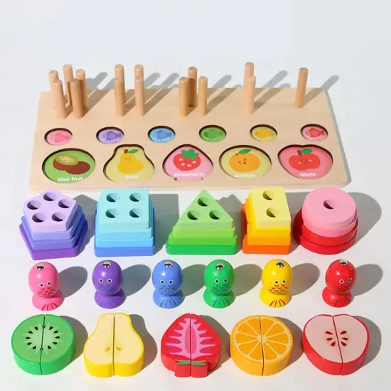 sortator-forme-geometrice-pescuit-magnetic-feliere-fructe-lemn