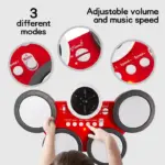 Jucarii copii Toba electrica Instrument muzical cu volum reglabil