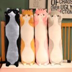 Perna lunga din plus Jucarie Pisica moale si pufoasa