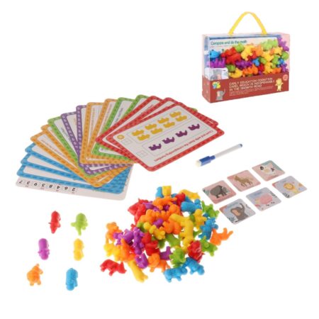 joc-sortare-asociere-culori-animale-clasificare-animale-cartonase