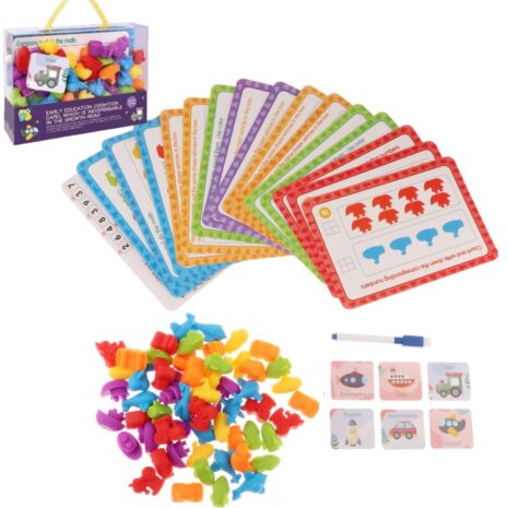 joc-sortare-asociere-culori-vehicule-clasificare-animale-cartonase