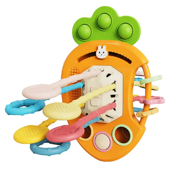 jucarie-senzoriala-pop-it-morcovul-cu-corzi-de-tragere-motricitate