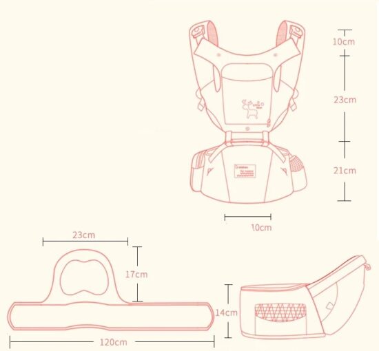 marsupiu-ergonomic-cu-scaunel-pentru-bebelusi-reglabil-respirabil