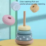 piramida-pastel-turn-de-stivuit-cu-diferite-forme-din-lemn