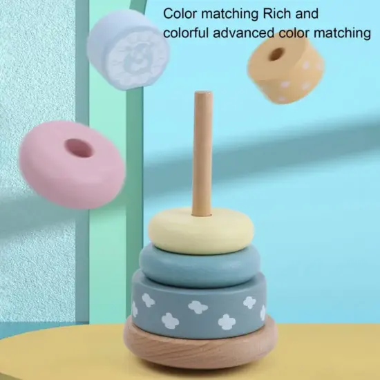 piramida-pastel-turn-de-stivuit-cu-diferite-forme-din-lemn