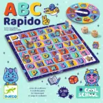 Joc educativ ABC Rapido Ruleta cu tematici diferite Djeco