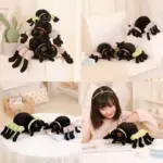 Jucarie din plus Paianjen de Halloween cu picioruse colorate